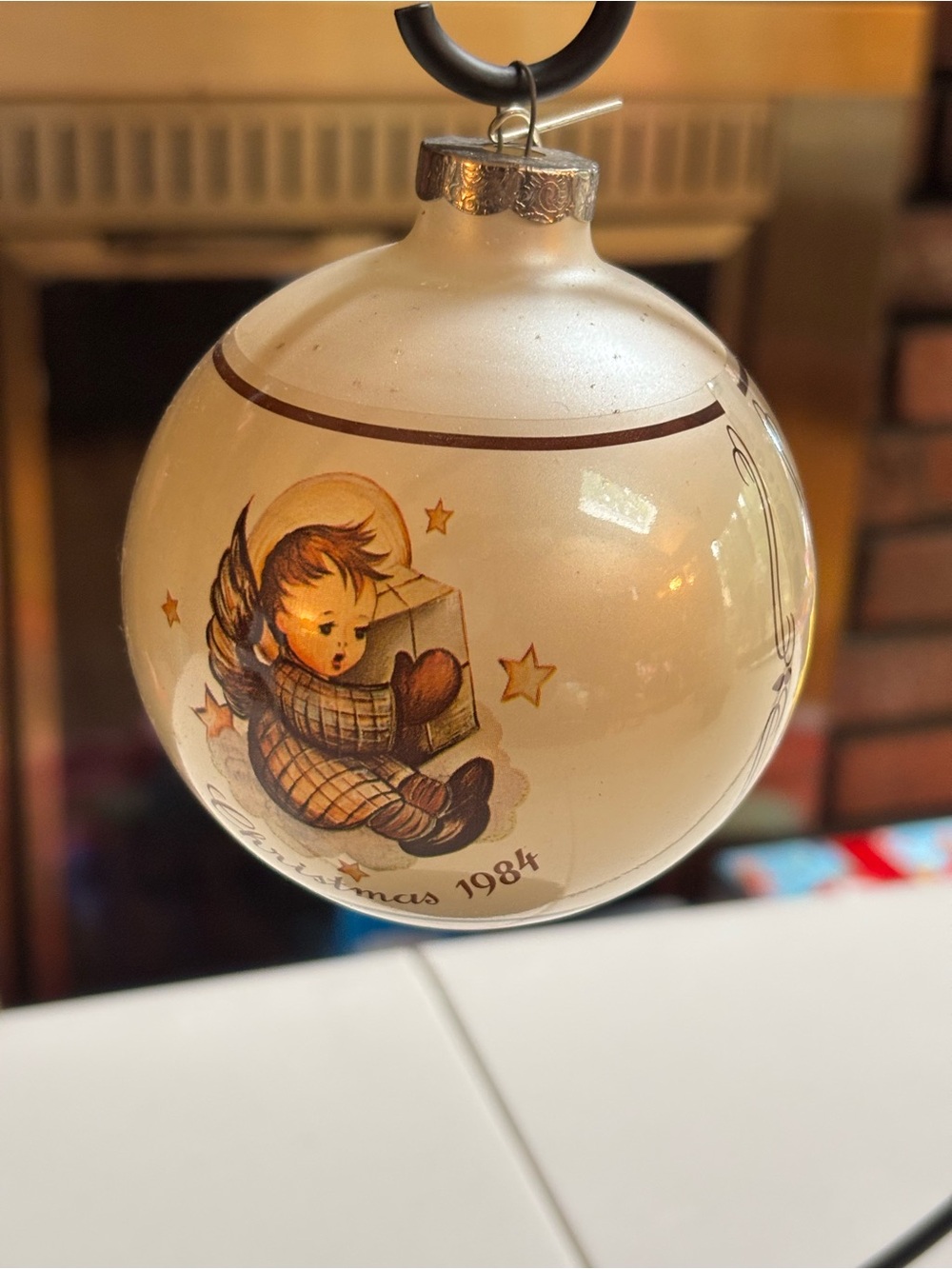 1984 Christmas Ornament " A Gift from Heaven" Inspired by Berta Hummel